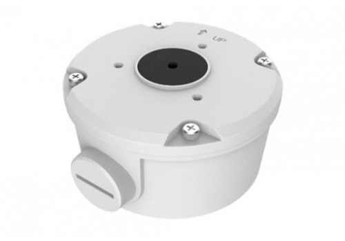 Junction box for IPC21XX series with circular base(Extra back outlet) (TR-JB05-B-IN)