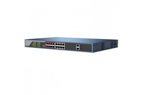 16 Port Power over Ethernet Switch - ArcusPoE-16